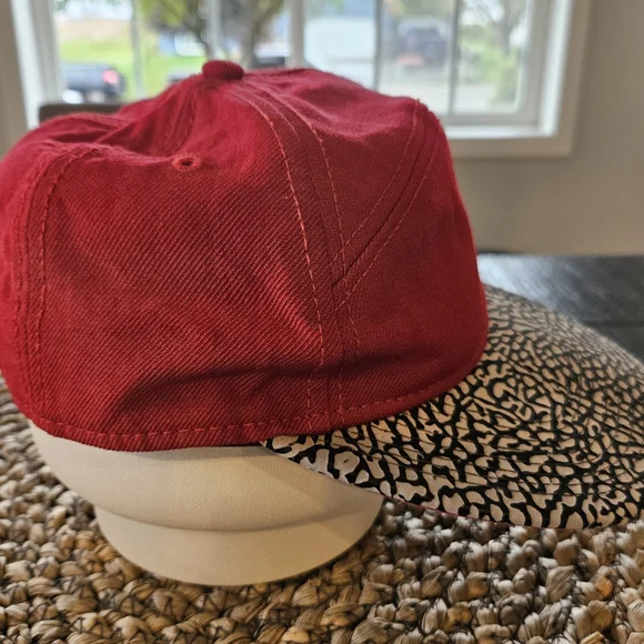 Vintage Air Jordan Red Jumpman Hat